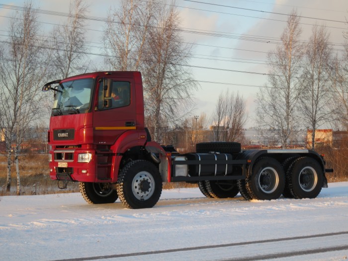 Автомобиль шасси КамАЗ 6580 евро 5