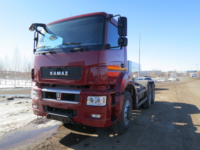 Автомобиль шасси КамАЗ 6580 евро 5