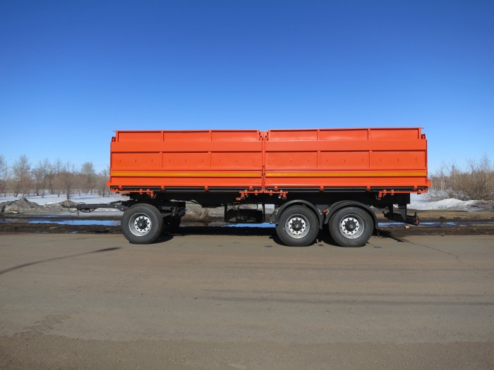 БМ 80-04 Прицеп самосвальный  (30м3)