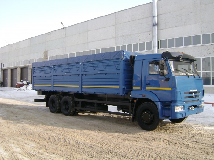 Автомобиль бортовой  зерновоз 533912 КамАЗ 65117 (35м3), 6х4