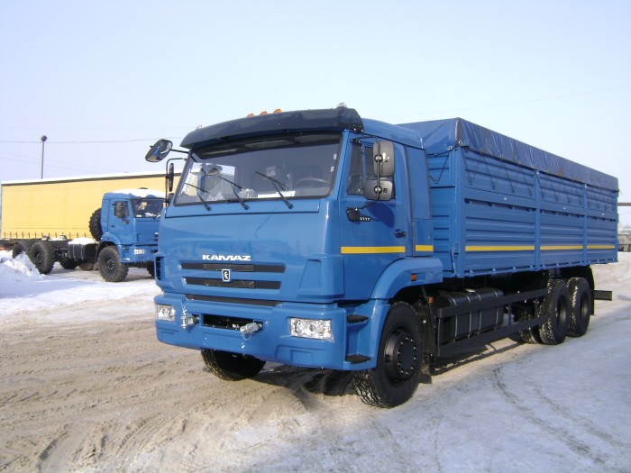 Автомобиль бортовой  зерновоз 533912 КамАЗ 65117 (35м3), 6х4