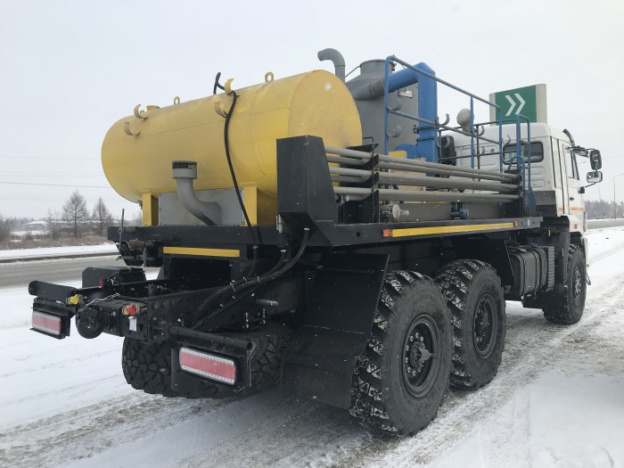 Агрегат депарофинизации скважин АДПМ-12/150 на шасси КамАЗ 43118 или  5350 (6х6)