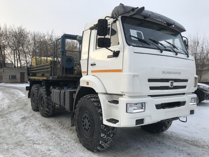 Агрегат депарофинизации скважин АДПМ-12/150 на шасси КамАЗ 43118 или  5350 (6х6)
