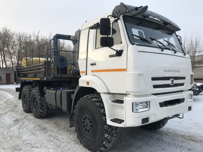 Агрегат депарофинизации скважин АДПМ-12/150 на шасси КамАЗ 43118 или  5350 (6х6)