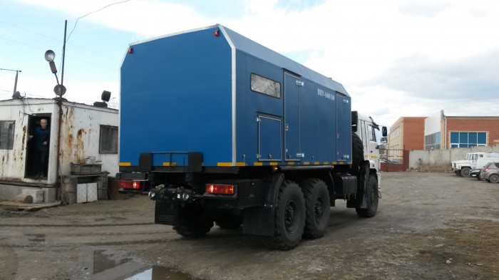 КамАЗ 43118  ППУ-1600/100   колесная формула 6х6