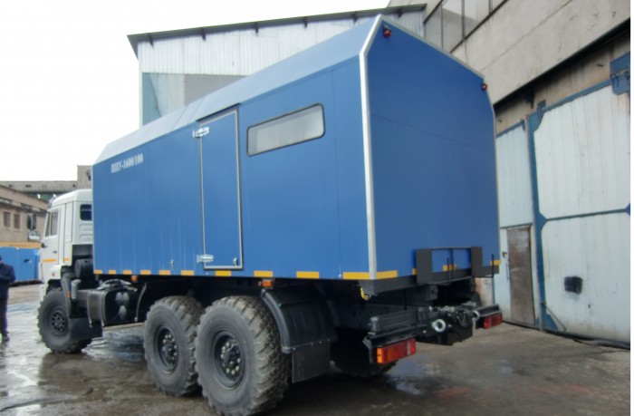 КамАЗ 43118  ППУ-1600/100   колесная формула 6х6