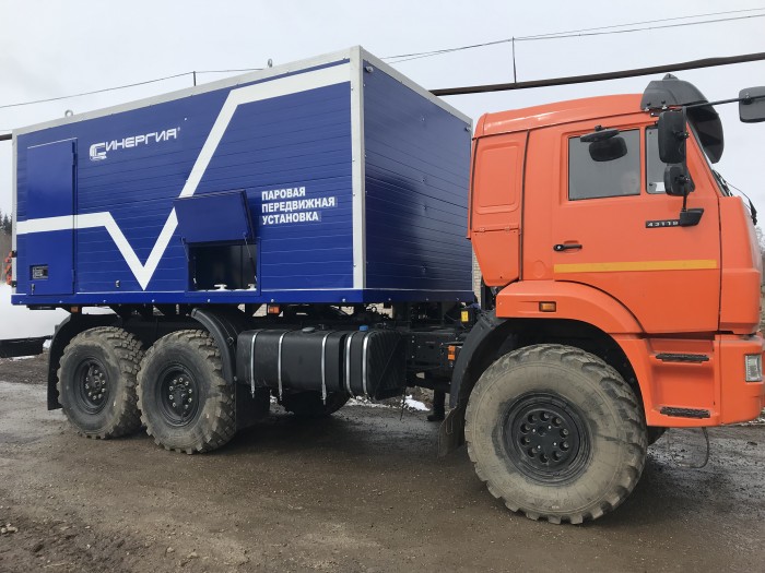 СИН 53 ППУА-1600/100   на шасси КамАЗ 43118  колесная формула 6х6