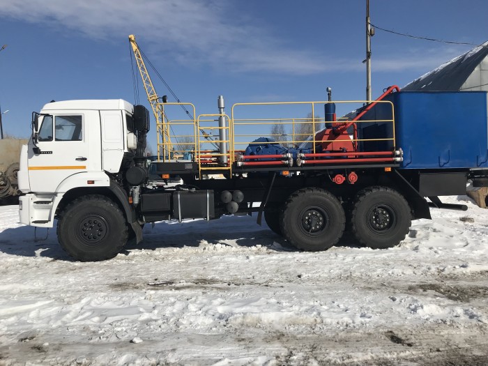 Цементировочный агрегат АЦ-32   на шасси КамАЗ 43118, колесная формула 6х6