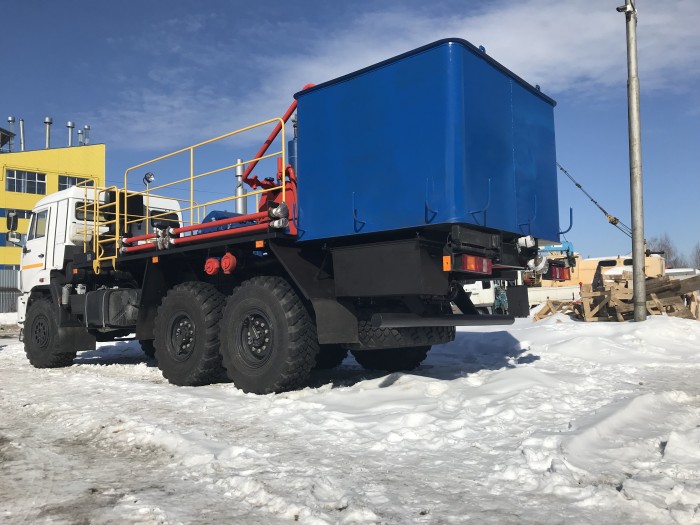 Цементировочный агрегат АЦ-32   на шасси КамАЗ 43118, колесная формула 6х6