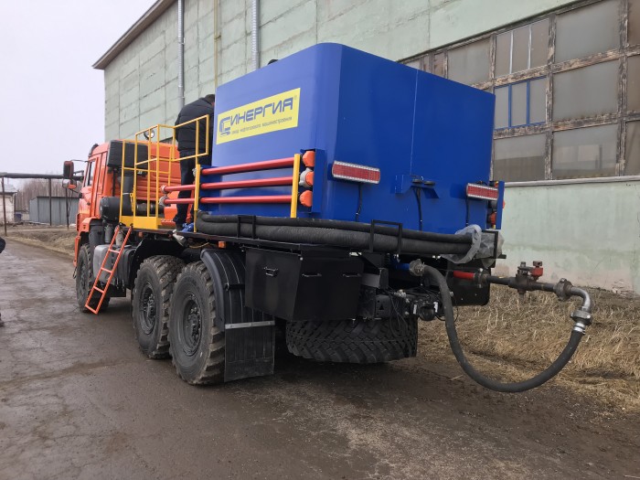 Цементировочный агрегат СИН-35   на шасси КамАЗ 43118,колесная формула 6х6