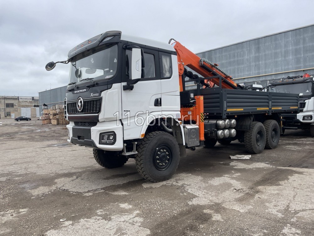 Бортовой SHACMAN X3000 с КМУ HANGIL 976